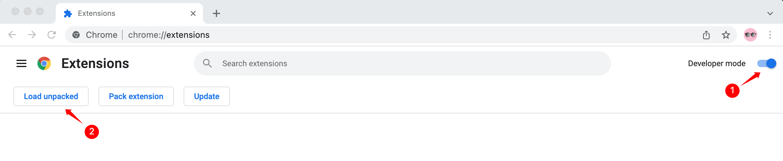 IG Likes Exporter chrome extension load unpacked
